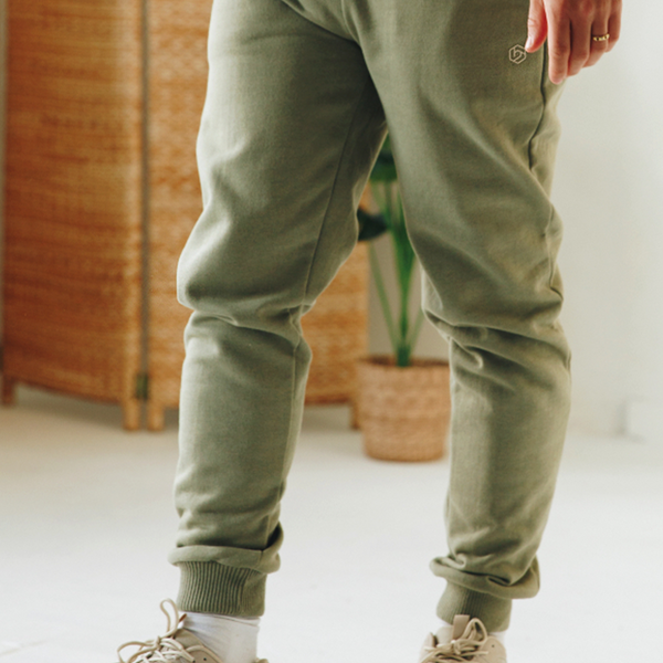 Khaki 2024 joggers cheap