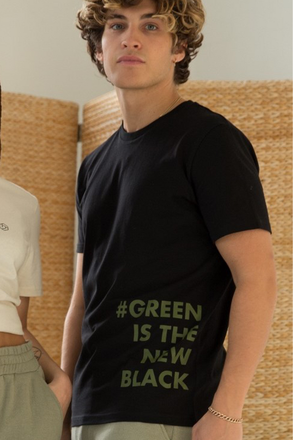 GREEN IS NEW BLACK TEE