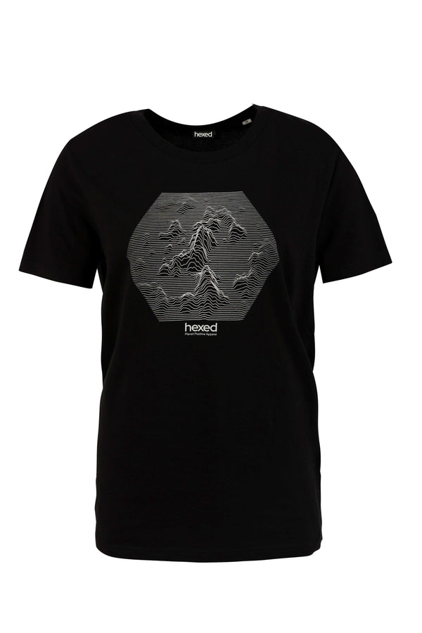 MOUNTAIN SOUND WAVES UNISEX TEE