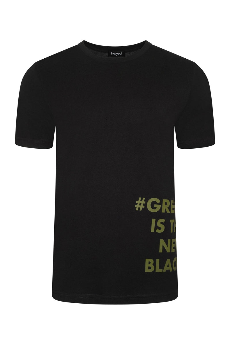 GREEN IS NEW BLACK TEE